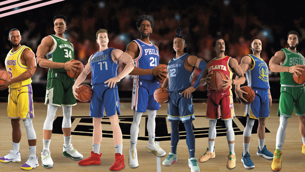 Hasbro Starting Lineup NBA Season 1 Los Angeles Lakers Lebron