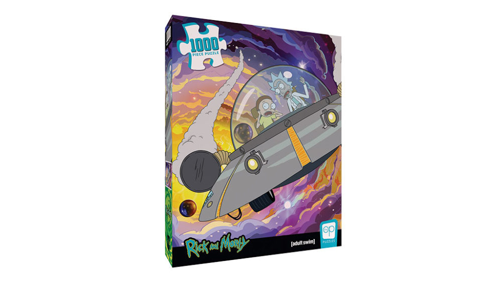 RICK AND MORTY “THE OUTSIDE WORLD IS OUR ENEMY, MORTY!” 1,000-PIECE ...