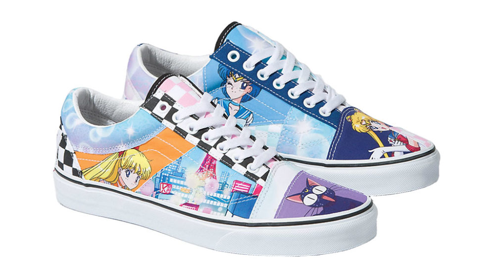 VANS X PRETTY GUARDIAN SAILOR MOON OLD SKOOL PATCHWORK - The Pop 