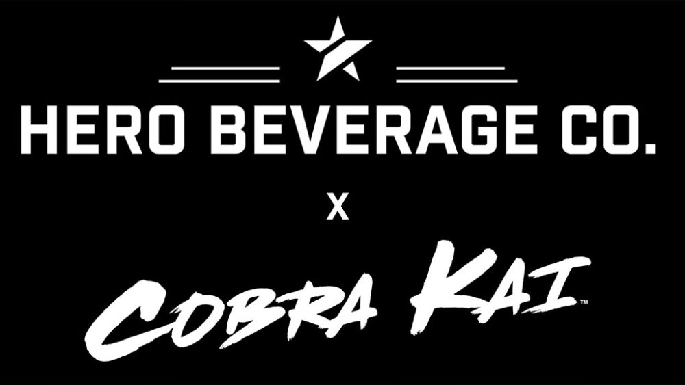 HERO x Cobra Kai Eagle Fang Karate Water Bottle - HERO Beverage Company