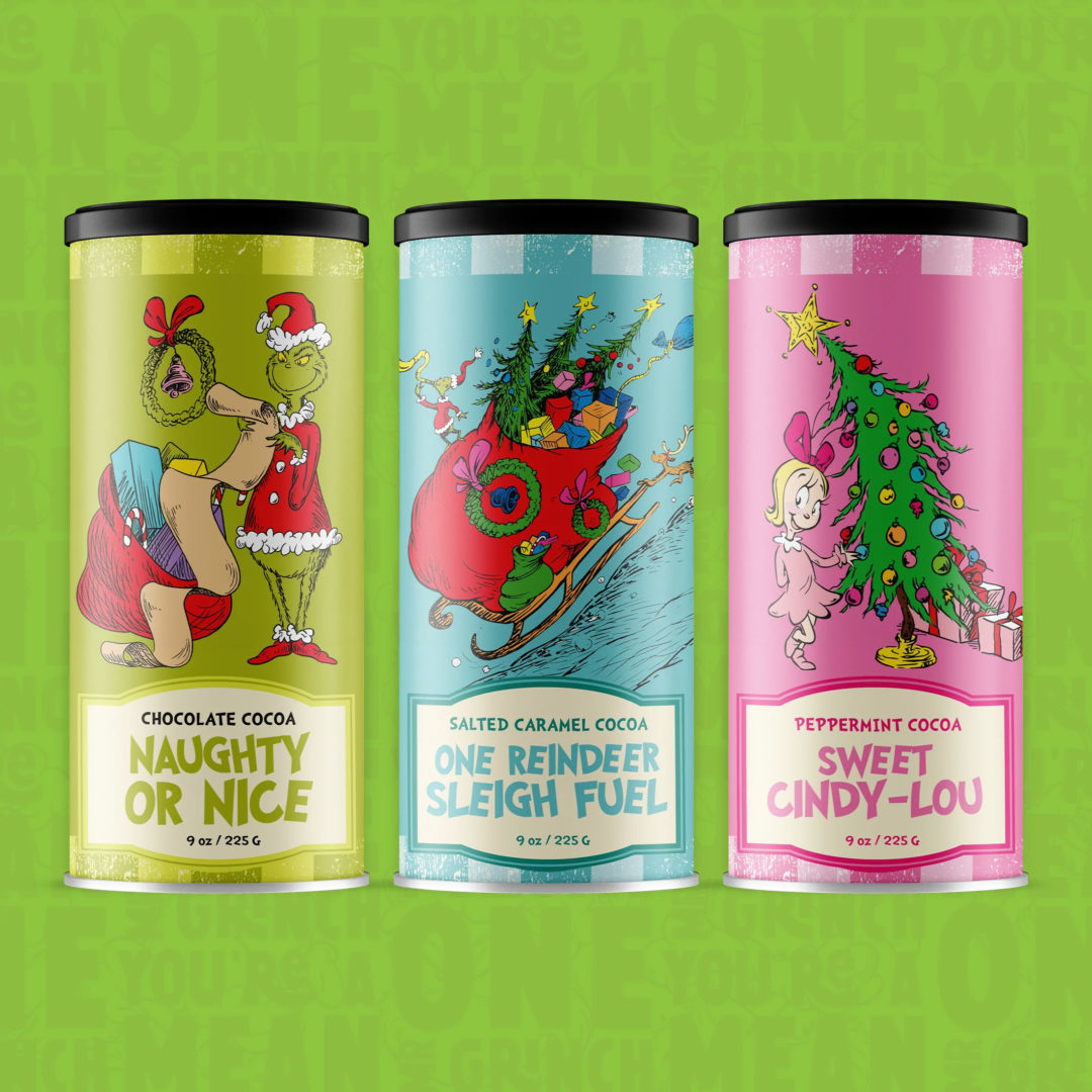 New Holiday Merch Jade City Foods Releasing Grinch Foods
