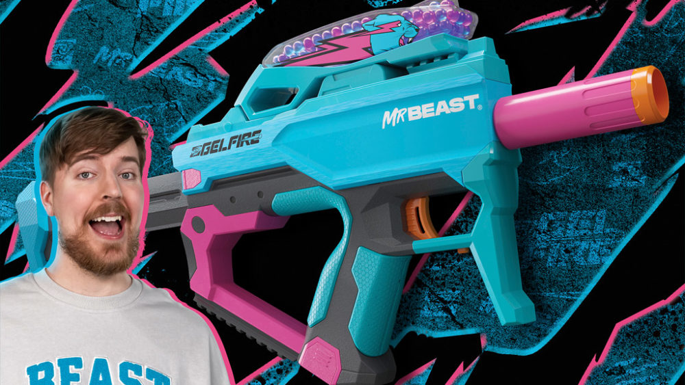 Nerf's New High-Powered Gel Blaster Debuts Ammo That Bursts on