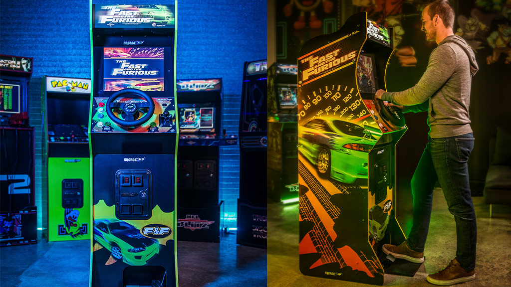 The Fast & The Furious Deluxe Arcade Machine