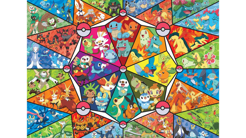 PUZZLE 1000 PIECES CHALLENGE POKEMON /