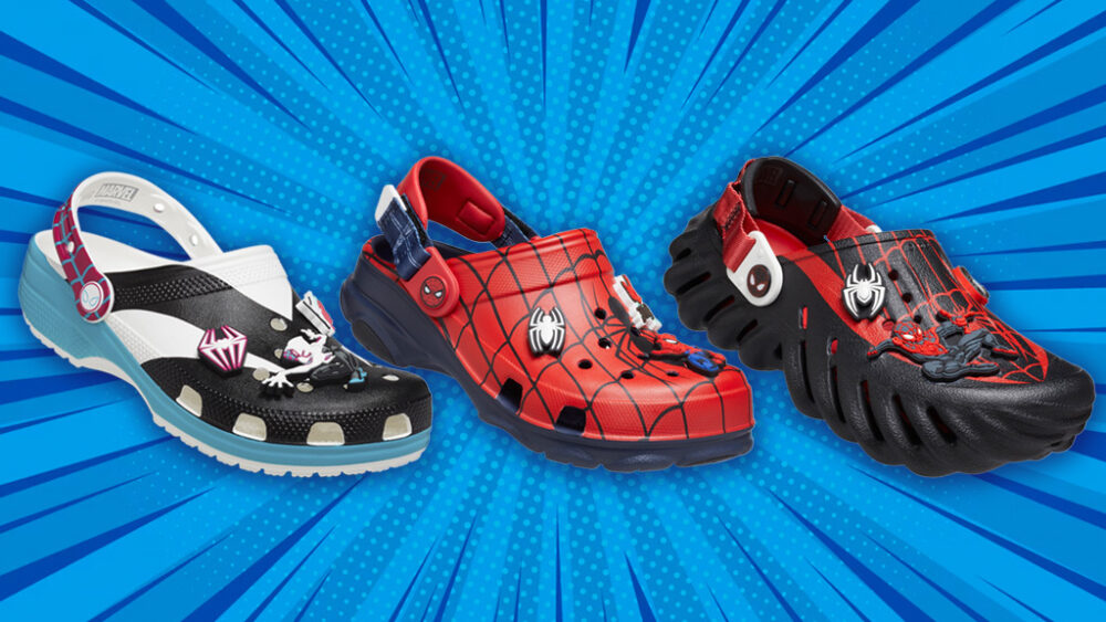 Official 'Spider-Man: Across the Spider-Verse' Crocs Dropping