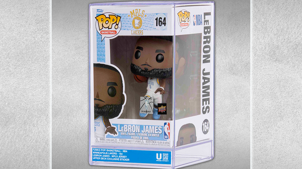 Pop! Sports LeBron James White Home Jersey Figure