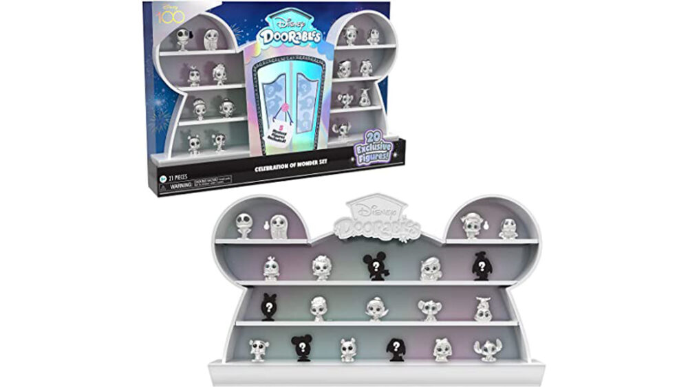 Disney Doorables | Series 10 Ultimate MEGA Peek 30-Figure Playset  (Celebrate 100 Years of Wonder!)