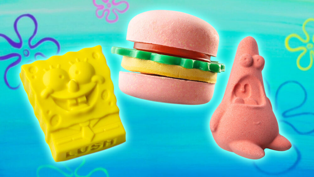 spongebob bubble bath