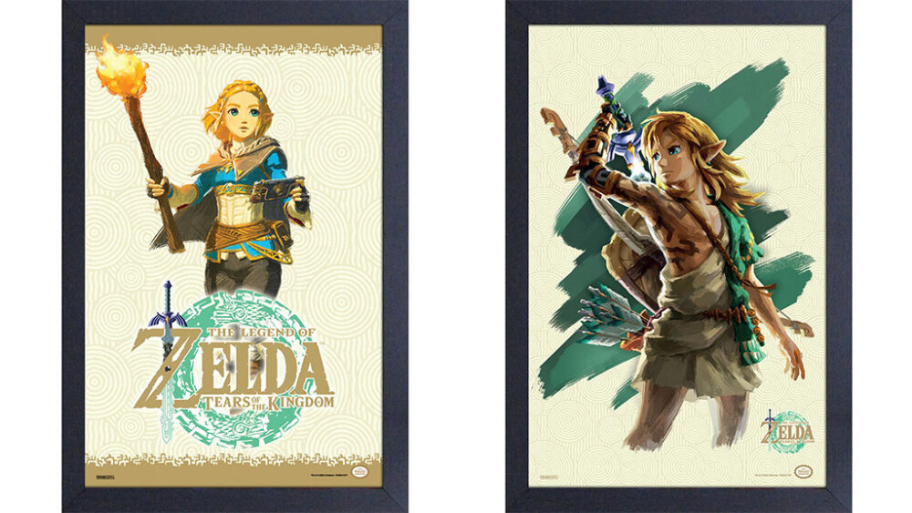 Poster Tears of the Kingdom Link The Legend of Zelda Nintendo · Pyramid  International · El Corte Inglés