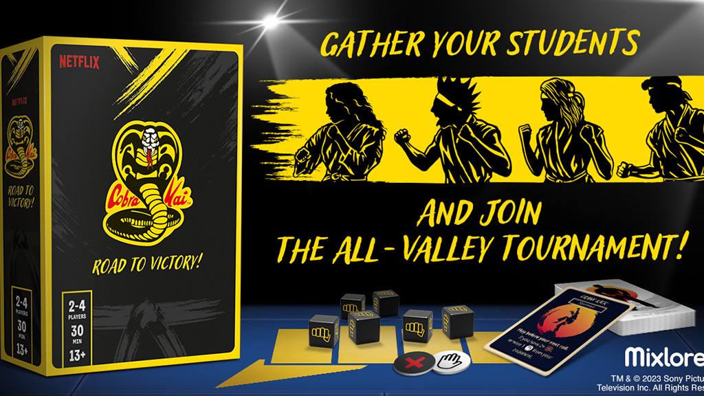 Show No Mercy In the Netflix Cobra Kai Board Game