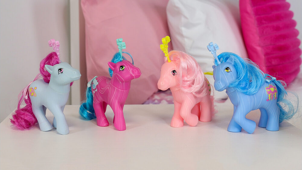 My Little Pony Classic 4 Collectible 40th Anniversary Ponies