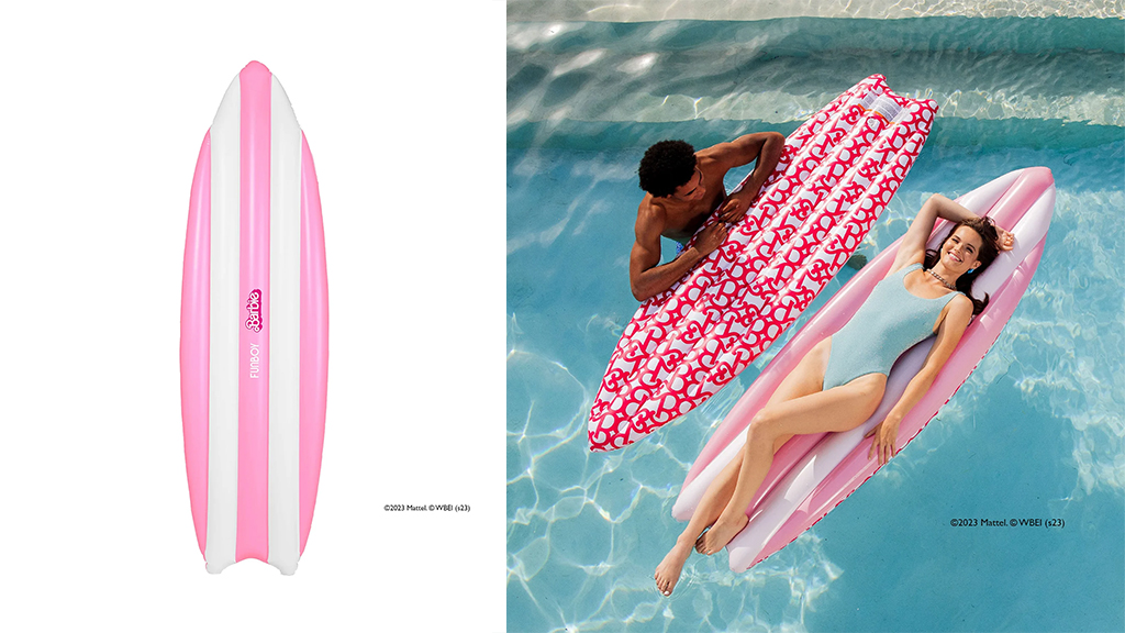 Barbie discount with surfboard