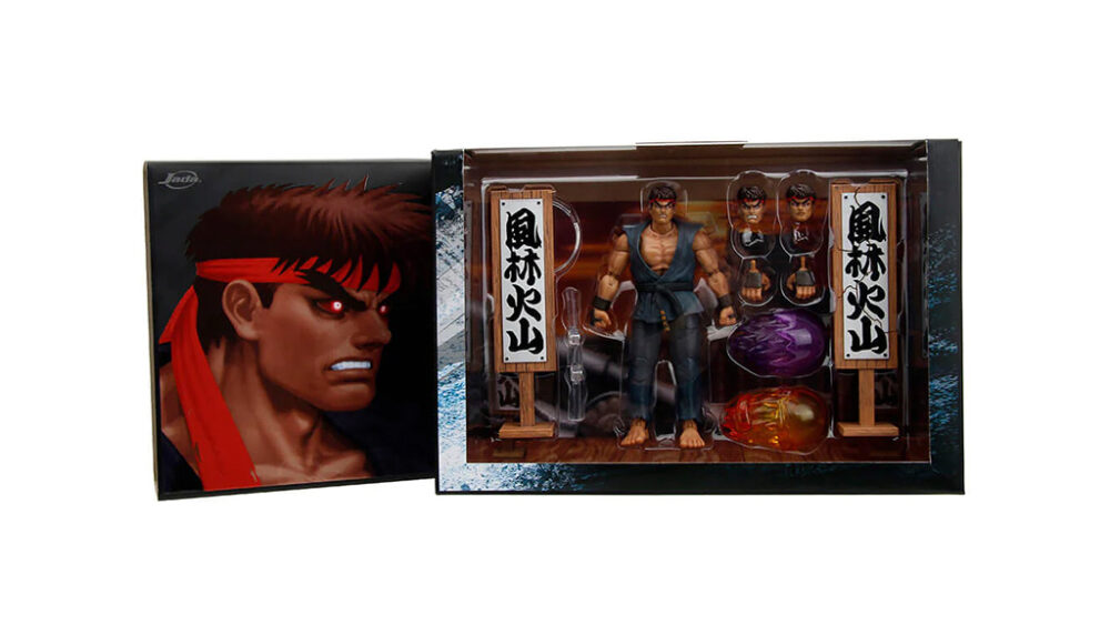 Jada Toys ULTRA STREET FIGHTER II EVIL RYU 1/12 FIGURE DELUXE SET  (EXCLUSIVE) (in stock)