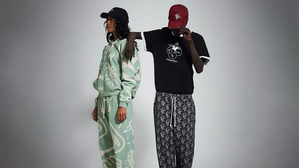 KROST x Monopoly  Mr. Monopoly Straight Leg Sweatpants