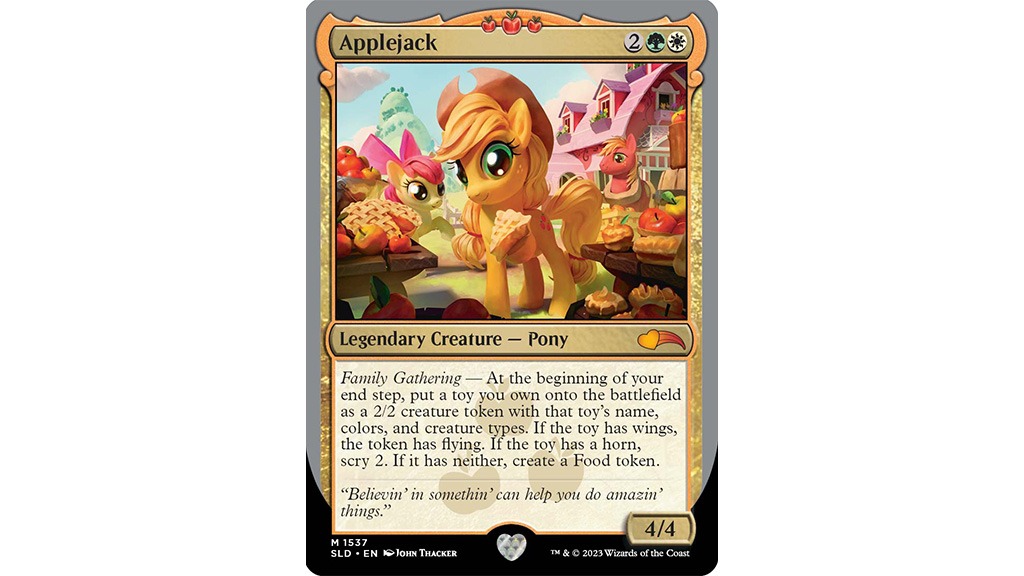 More My Little Pony Cards Coming To MTG For Extra Life 2023 Secret Lair  Drop - Star City Games