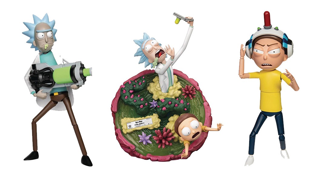 Figurine Master Craft Rick and Morty - Rick and Morty