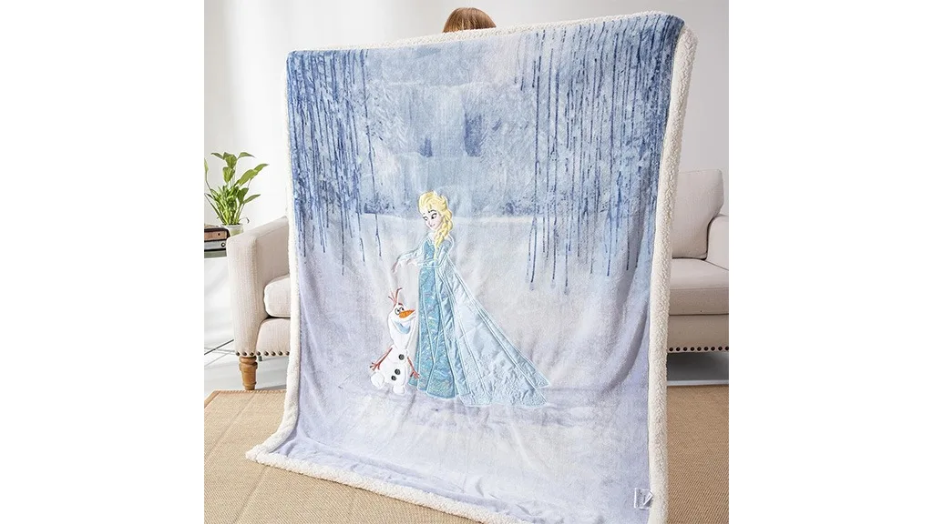 Frozen 2 cheap sherpa throw blanket