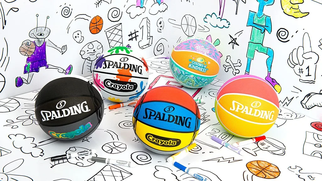 Crayola x Spalding Collab Brings Color to B-Ball | The Pop Insider