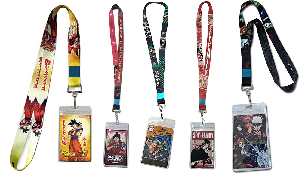 LOT(10) 2022 NYCC EXCLUSIVE CRUNCHYROLL LANYARD