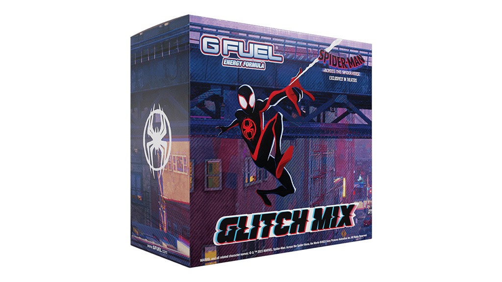 G FUEL x Spider-Verse, Glitch Mix Collector's Box