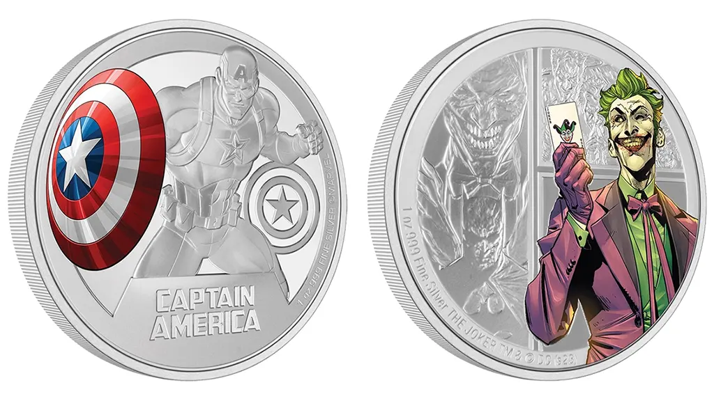 DC & MARVEL 1OZ SILVER COINS - The Pop Insider