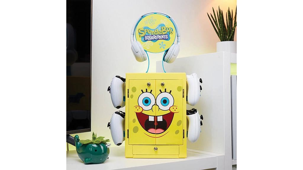 Spongebob Storage Locker OFFICIAL SPONGEBOB SQUAREPANTS GAMING LOCKER - The Pop Insider