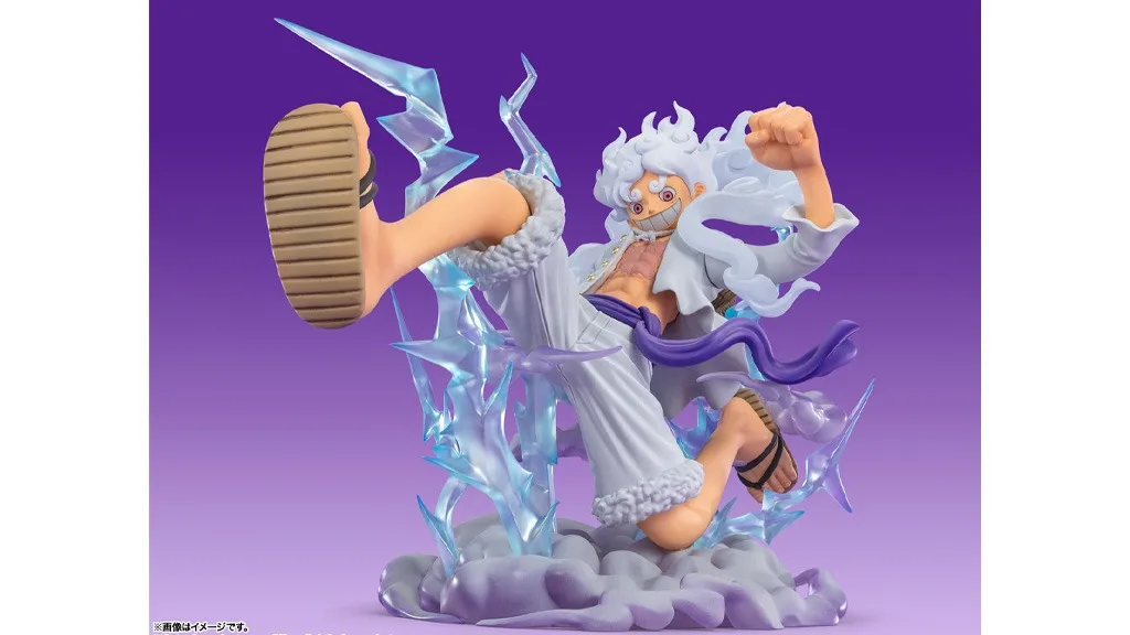 One Piece Monkey. D Luffy Gear 5 Anime Action Figure Statue