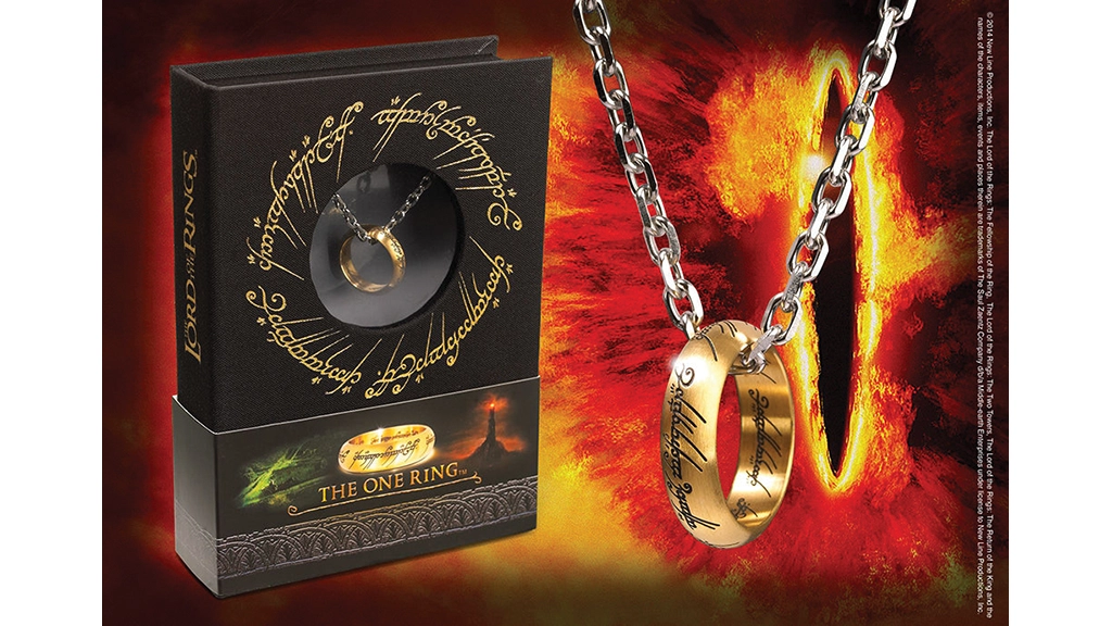 THE LORD OF THE RINGS THE ONE RING STERLING SILVER The Pop Insider