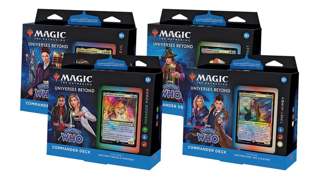 Wizards of the Coast: Magic The Gathering Jenseits Des Multiversums: Doctor  Who Commander Decks German Wizards of the Coast - Vendiloshop