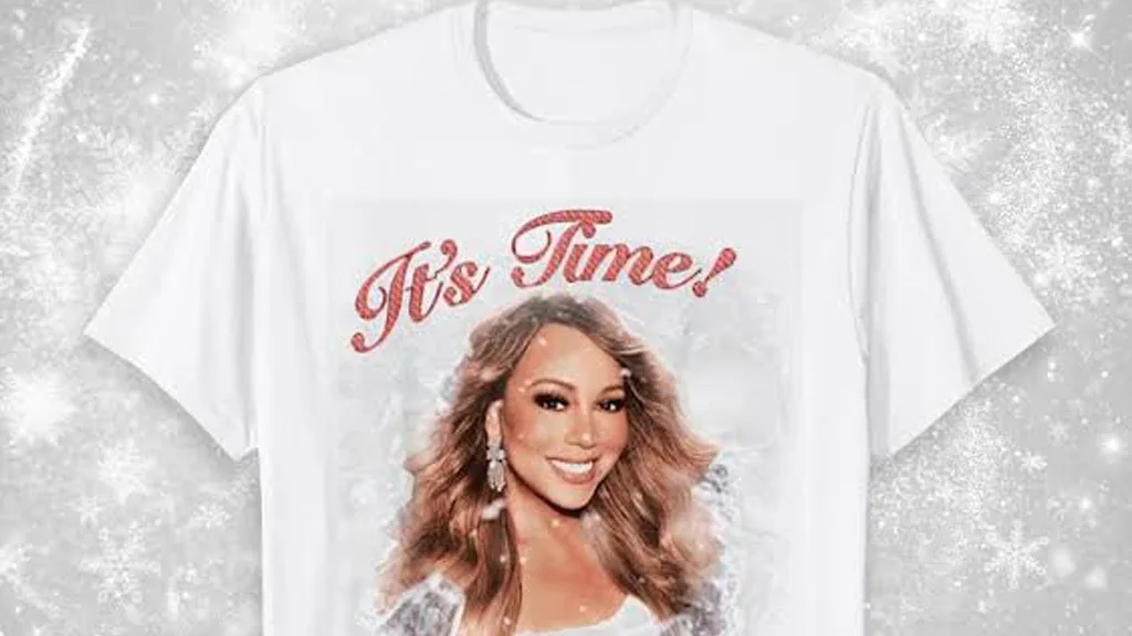 Celebrate Mariah Carey Defrosting in This Holiday Shirt | The Pop Insider