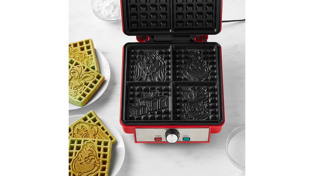 The Grinch Waffle Maker