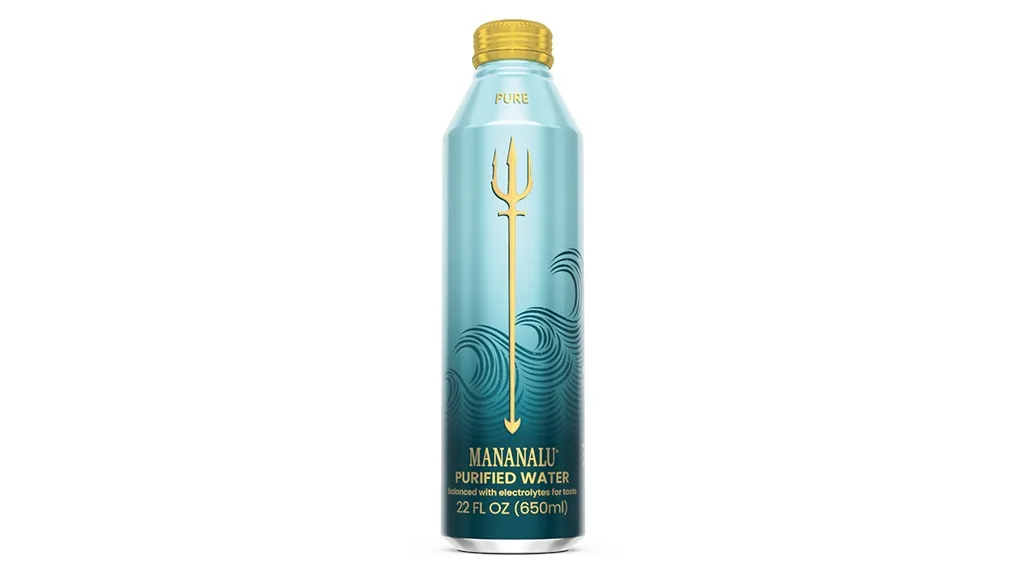 Mananalu Pure Water  Jason Momoa's Aluminum Bottled Water Brand