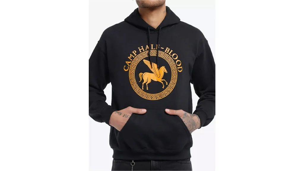 PERCY JACKSON AND THE OLYMPIANS CAMP HALF BLOOD HOODIE The Pop