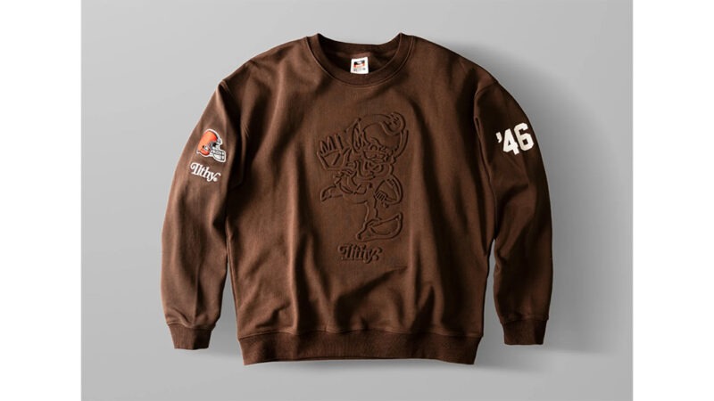 ILTHY X BROWNS PREMIUM ELF EMBOSSED CREWNECK - The Pop Insider