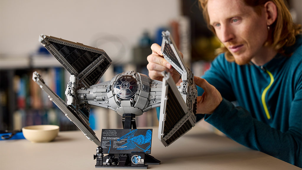 LEGO Hyperspeeds Toward May the 4th with Star Wars UCS TIE Interceptor Set