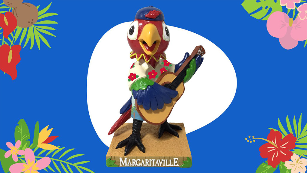 This Parrot Bobblehead Is Ready to Vacation for a Cause