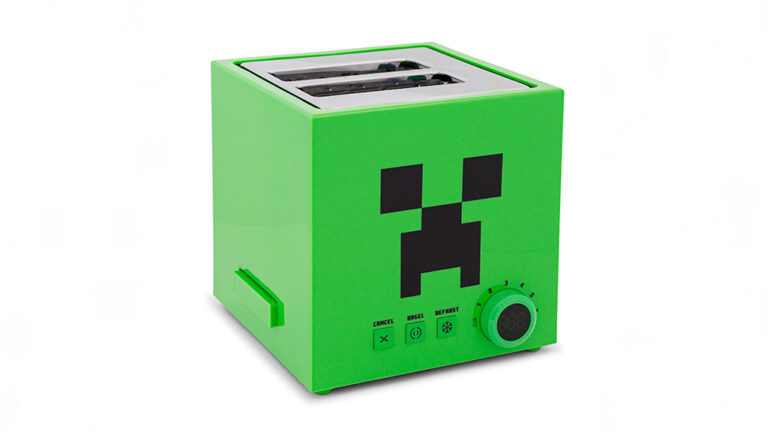 Minecraft Green Creeper Toaster - The Pop Insider