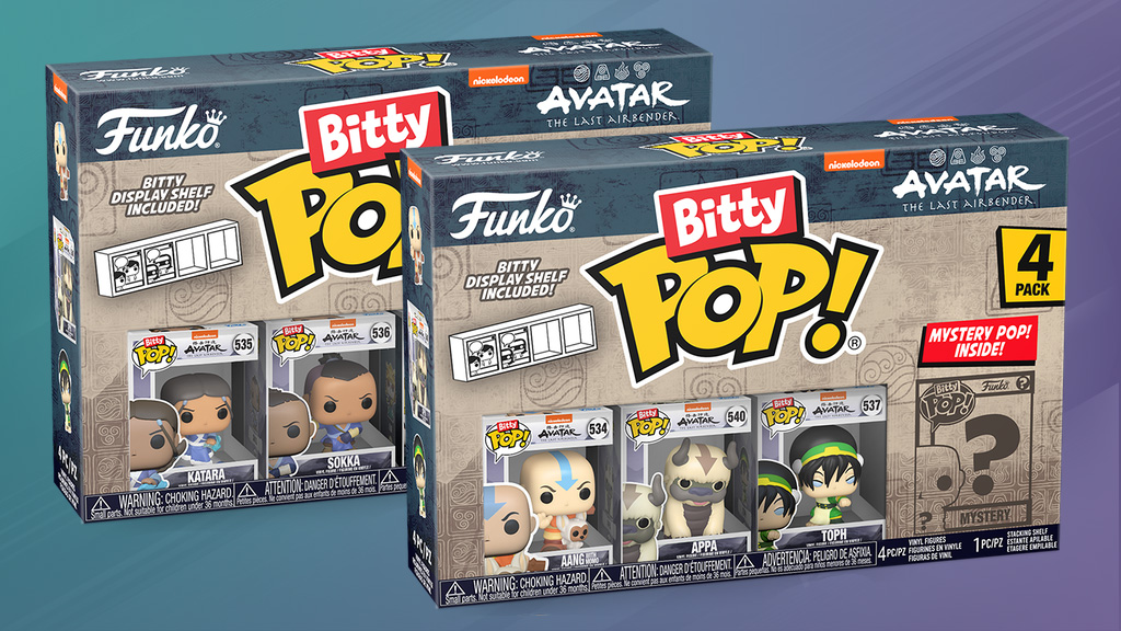 Funko Harnesses the 4 Elements for New ‘Avatar: The Last Airbender’ Bitty Pop! Figures