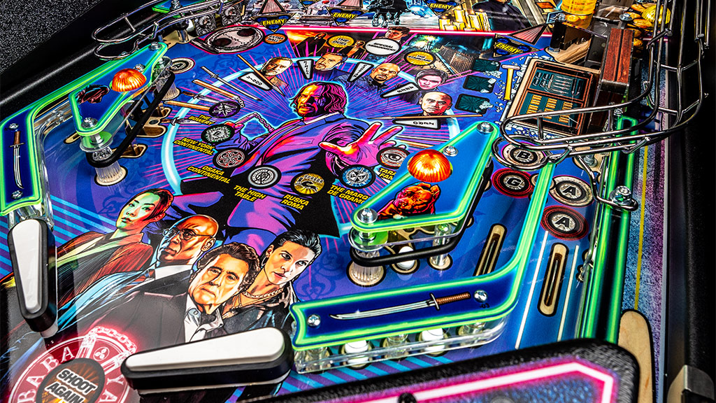 Jump Into Action with Stern Pinball’s ‘John Wick’ Game