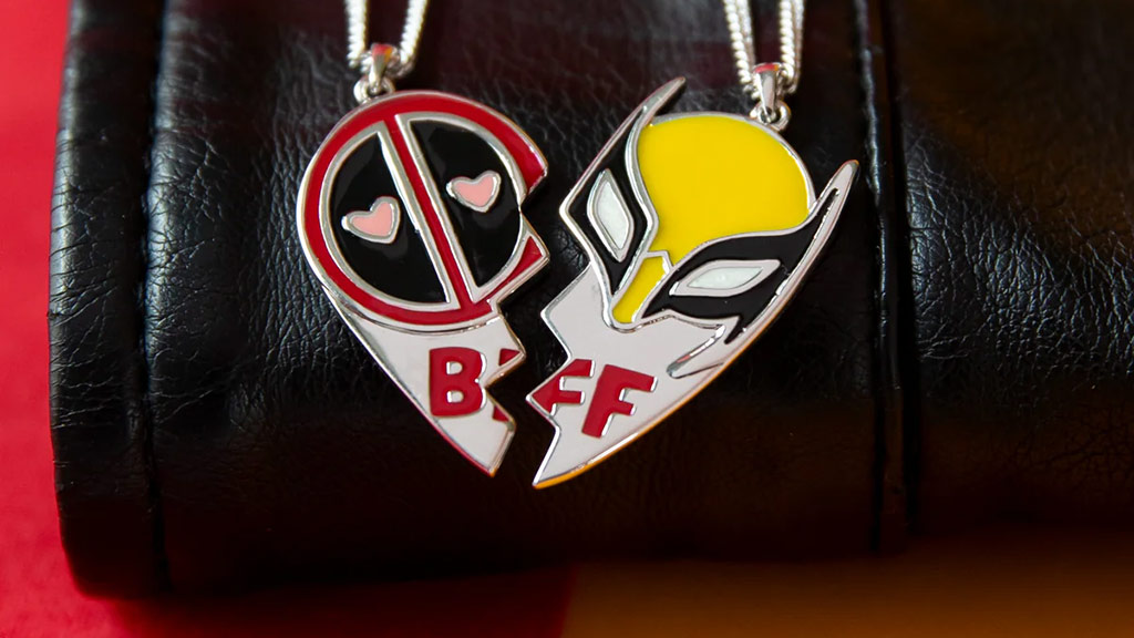 DEADPOOL & WOLVERINE BEST BUBS NECKLACE SET