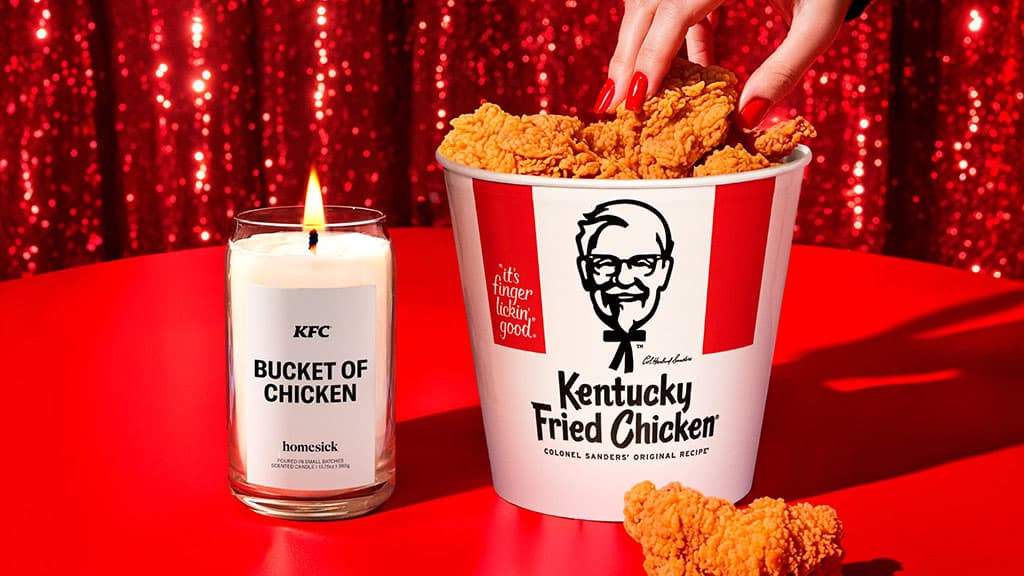 KFC, Homesick Serve Up the Smell of Fried Chicken