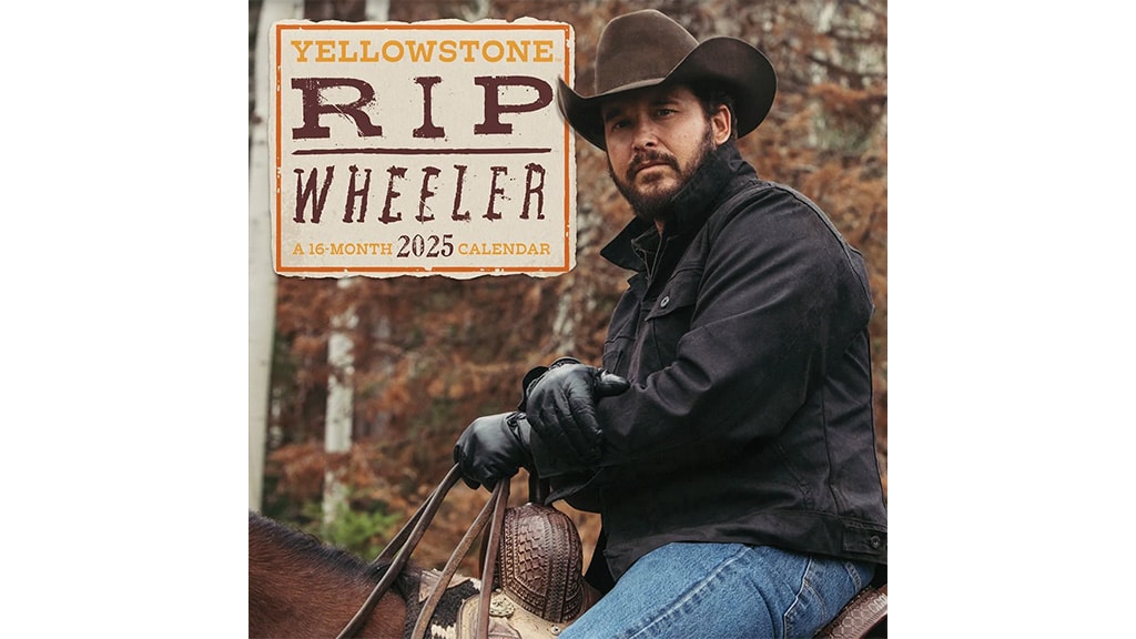 YELLOWSTONE RIP WHEELER 2025 16-MONTH WALL CALENDAR - The Pop Insider