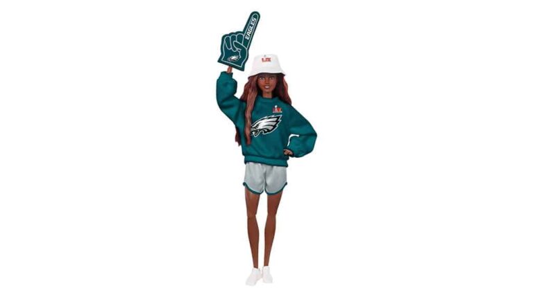 super bowl barbie doll