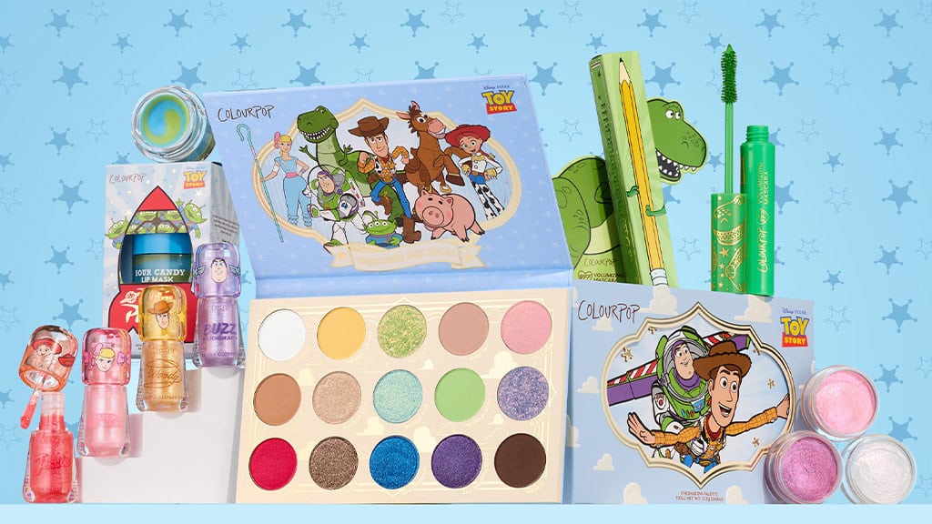 ColourPop’s ‘Toy Story’ Collection Is Playtime Approved