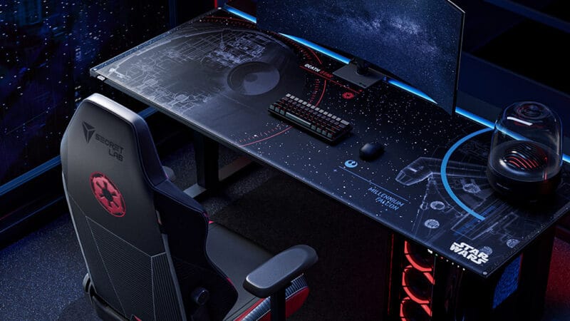 Spaceline Desk Make Your Space Ship-Shape With Secretlab’s Star Wars Desk - The Pop ...