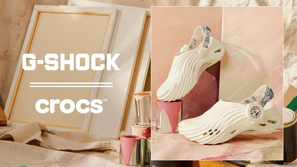 Step Into the Future of Footwear with This G-Shock X Crocs Collab