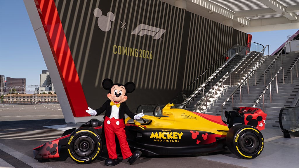 Disney and Formula 1 Team Up for an Epic Collab Next Year
