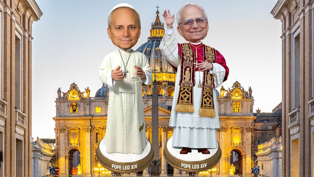 Meet the New Pope Leo XIV … in Bobblehead Form