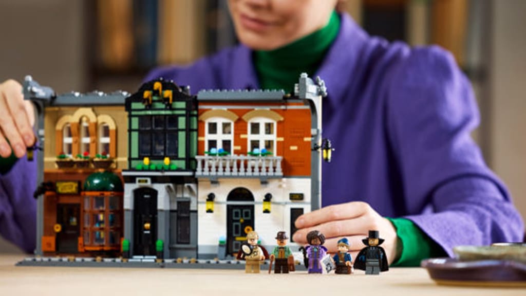Channel Your Inner Sherlock Holmes with LEGO Icons Book Nook