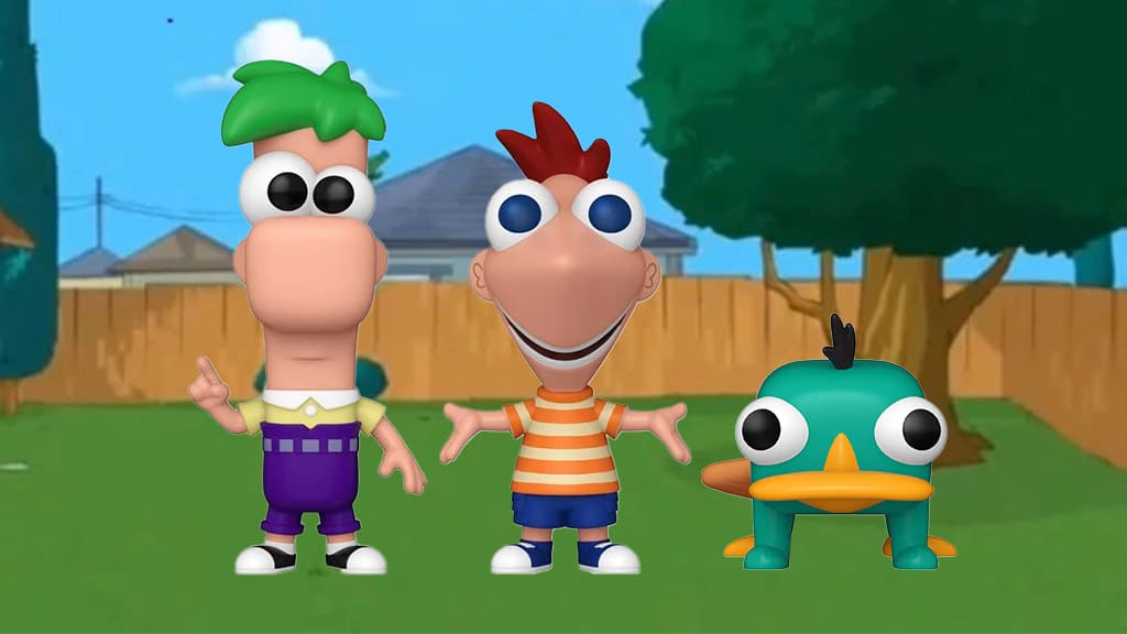 Mom! Phineas and Ferb Are Transforming into Funko Pop! Figures